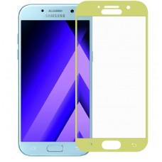 Захисне скло для Samsung Galaxy A3/A320 (2017) 3D Full Screen золотистий