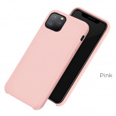 Чехол для iPhone 11 Hoco Silky Soft Touch "светло-розовый""