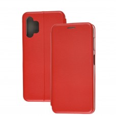 Чехол книжка Premium для Samsung Galaxy A13 (A135) красный