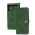 Чехол книжка для Xiaomi Poco M5 Getman gallant зеленый