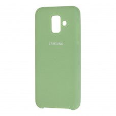 Чехол для Samsung Galaxy A6 2018 (A600) Silky Soft Touch мятный