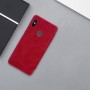 Чехол Nillkin Qin для Xiaomi Redmi Note 5 Pro / Note 5 с окном красный