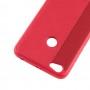 Чехол для Xiaomi Redmi Note 5A Prime Label Case Leather + Perfo красный