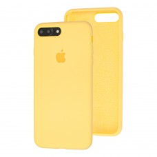 Чехол для iPhone 7 Plus / 8 Plus Silicone Full желтый / yellow