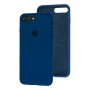 Чехол для iPhone 7 Plus / 8 Plus Silicone Full синий / deep navy 