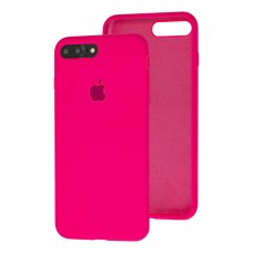 Чехол для iPhone 7 Plus / 8 Plus Silicone Full розовый / barbie pink