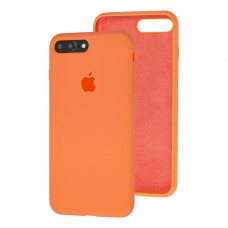 Чехол для iPhone 7 Plus / 8 Plus Silicone Full оранжевый / papaya 