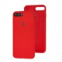 Чехол для iPhone 7 Plus / 8 Plus Silicone Full красный