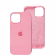 Чохол для iPhone 13 mini Silicone Full рожевий / pink