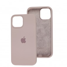 Чехол для iPhone 13 mini Silicone Full серый / lavender 