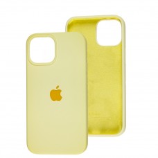 Чохол для iPhone 13 mini Silicone Full жовтий / mellow yellow