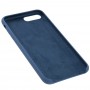 Чехол Silicone для iPhone 7 Plus / 8 Plus case ice ocean blue  