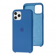 Чехол Silicone для iPhone 11 Pro case ice ocean blue  