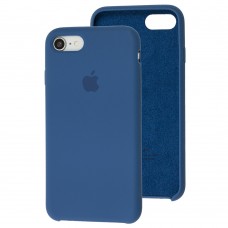Чехол Silicone для iPhone 7 / 8 / SE20 case ice ocean blue  