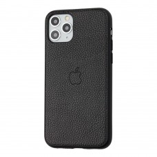 Чохол для iPhone 11 Pro Leather cover чорний