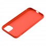 Чехол для iPhone 11 Pro Leather cover красный