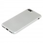 Чехол для iPhone 7 Soft matt серебро