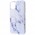 Чохол для iPhone 11 Pro Design Mramor Benzo білий