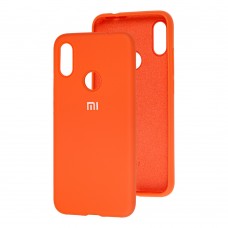 Чехол для Xiaomi Redmi Note 7 Silicone Full оранжевый