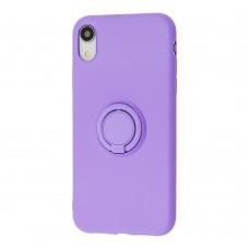 Чохол для iPhone Xr ColorRing фіолетовий