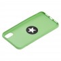 Чехол для iPhone Xr ColorRing зеленый