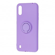 Чехол для Samsung Galaxy A01 (A015) ColorRing фиолетовый