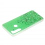 Чехол для Xiaomi Redmi Note 8T Confetti Metal Dust зеленый