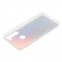 Чехол для Xiaomi Redmi Note 8T силикон marble розовый