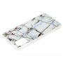 Чехол для Samsung Galaxy A41 (A415) силикон marble белый