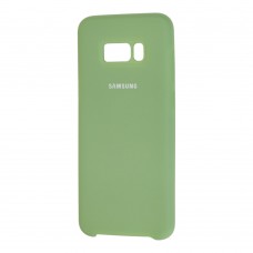 Чехол для Samsung Galaxy S8 Plus (G955) Silky Soft Touch мятный