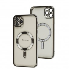 Чохол для iPhone 11 Pro Max Berlia MagSafe silver