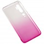 Чехол для Xiaomi Mi Note 10 / Mi CC9Pro  Gradient Design бело-розовый