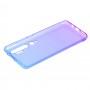 Чехол для Xiaomi Mi Note 10 / Mi CC9Pro  Gradient Design фиолетово-синий