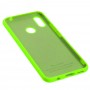 Чохол для Huawei P Smart Plus Silicone Full салатовий / neon green