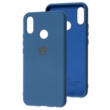 Чехол для Huawei P Smart Plus Silicone Full синий / navy blue