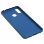 Чохол для Huawei P Smart Plus Silicone Full синій / navy blue