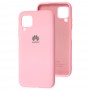 Чохол для Huawei P40 Lite Silicone Full рожевий / pink