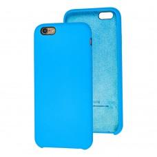 Чехол для iPhone 6 / 6s Silicone Case синий