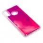 Чехол для  Samsung Galaxy A10s (A107) "жидкий песок" фиолетовый