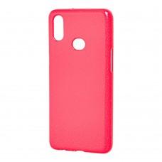 Чехол для Samsung Galaxy A10s (A107) Shiny dust розовый