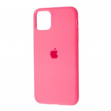 Чохол для iPhone 11 Pro Silicone Full "яскраво-рожевий"