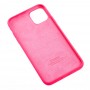 Чохол для iPhone 11 Pro Silicone Full "яскраво-рожевий"