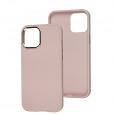 Чехол для iPhone 12 Pro Max Bonbon Metal style light pink