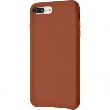Чохол для iPhone 7 Plus / 8 Plus Leather case (Leather) коричневий