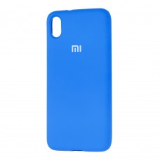 Чехол для Xiaomi Redmi 7A Silicone Full голубой 