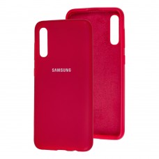Чехол для Samsung Galaxy A50 / A50s / A30s Silicone Full вишневый