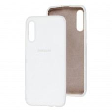 Чехол для Samsung Galaxy A50 / A50s / A30s Silicone Full белый