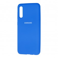 Чехол для Samsung Galaxy A50 / A50s / A30s Silicone Full голубой
