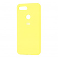 Чехол для Xiaomi Mi 8 Lite Silicone Full лимонный