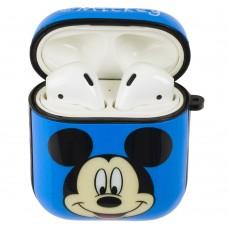 Чехол для AirPods Young Style Mickey Mouse синий